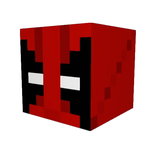 SammiGRock Minecraft avatar head, 3D render