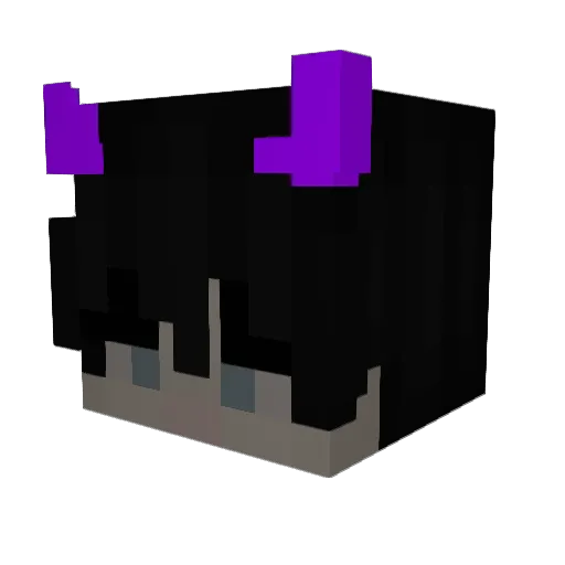 Sammicz Minecraft avatar head, 3D render