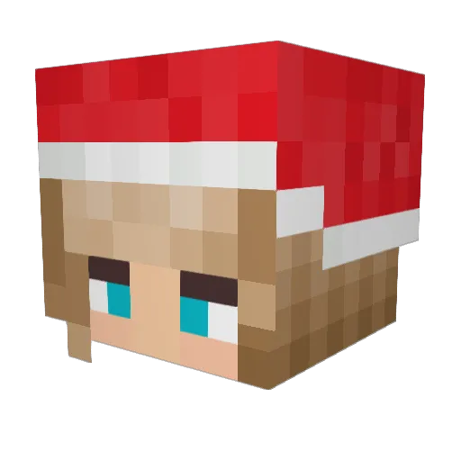 Sammie0122 Minecraft avatar head, 3D render