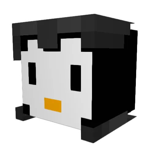 SammieAutomatik Minecraft avatar head, 3D render