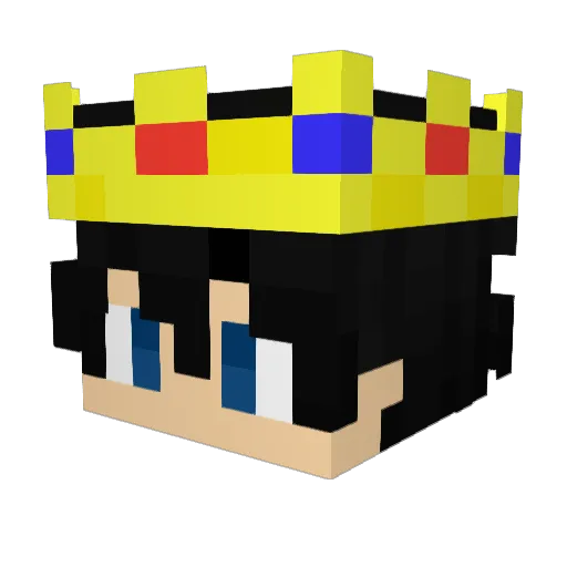 SammukaV8 Minecraft avatar head, 3D render