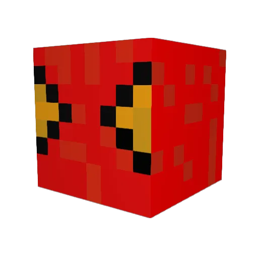Sammy1975 Minecraft avatar head, 3D render