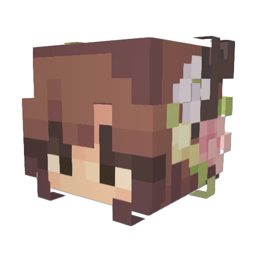 SammyElHeladero Minecraft avatar head, 3D render