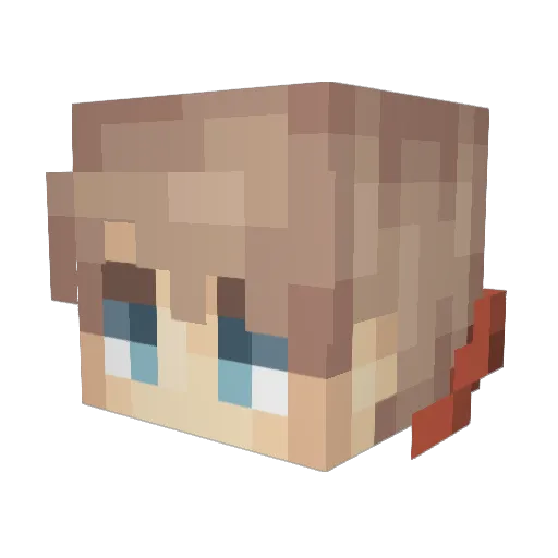 SammyLove163 Minecraft avatar head, 3D render