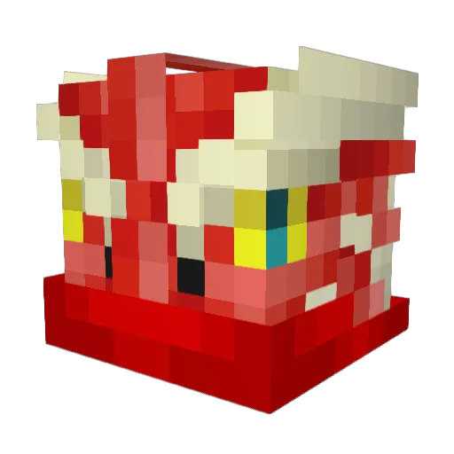 SammyPenguin12 Minecraft avatar head, 3D render