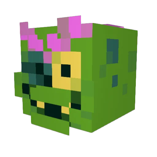 SammySkywalkuh Minecraft avatar head, 3D render