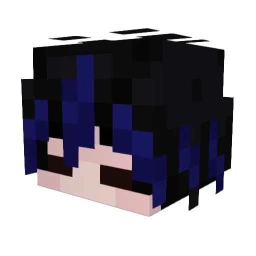 SammyTheSleepy Minecraft avatar head, 3D render