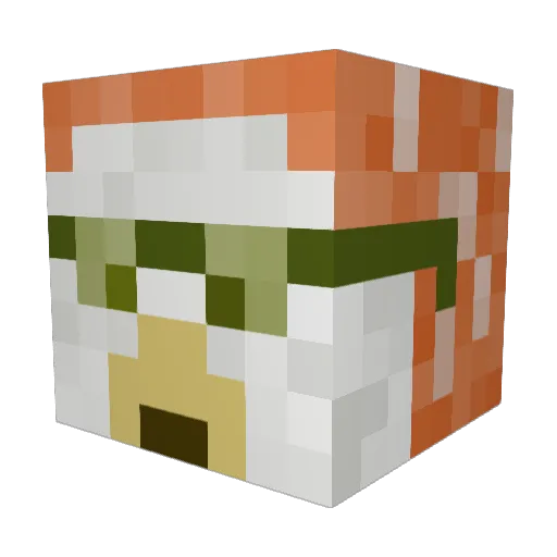 Sammy_Hawk Minecraft avatar head, 3D render