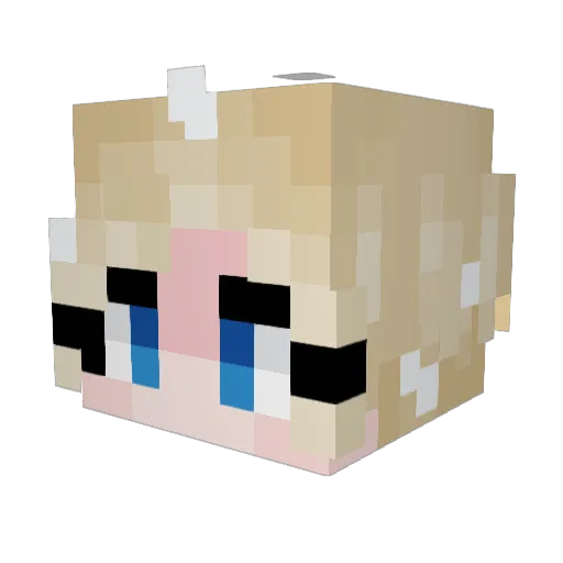 Sammy_antha Minecraft avatar head, 3D render