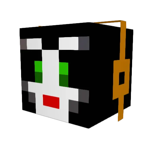 Sammystar78 Minecraft avatar head, 3D render