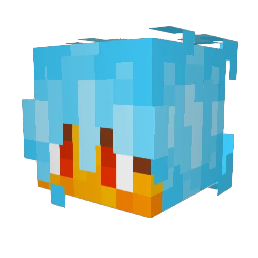 Sammyyy_03 Minecraft avatar head, 3D render