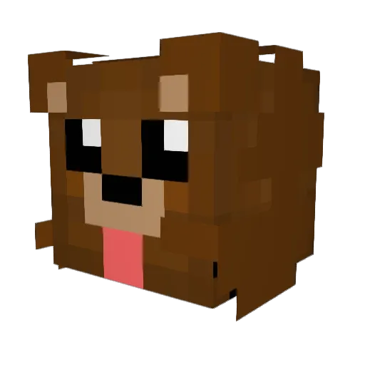 Sammyzee56 Minecraft avatar head, 3D render
