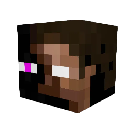 SamoanWarrior1 Minecraft avatar head, 3D render