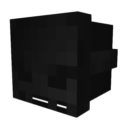 SamouraiSniper Minecraft avatar head, 3D render