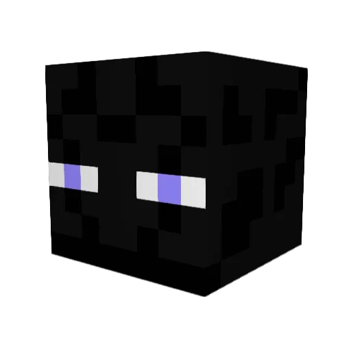 Sampiyon Minecraft avatar head, 3D render