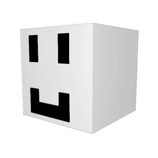 SampoLauri Minecraft avatar head, 3D render