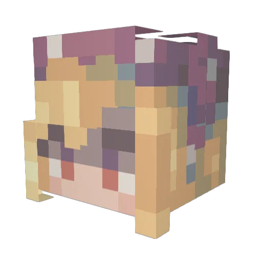 Samsara_Sufferer Minecraft avatar head, 3D render