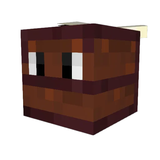 SamsonDreemurr Minecraft avatar head, 3D render