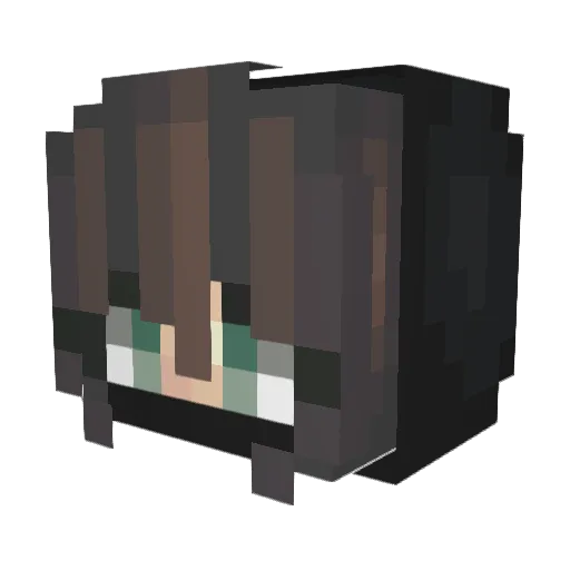 SamsungStecker Minecraft avatar head, 3D render
