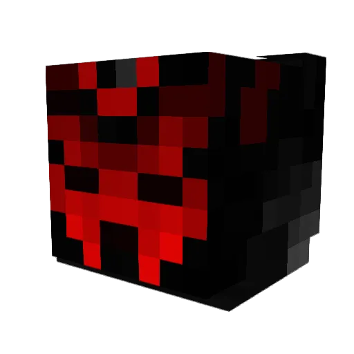 SamtheClam6911 Minecraft avatar head, 3D render