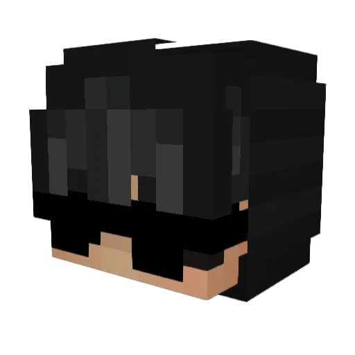 SamuCa28968 Minecraft avatar head, 3D render