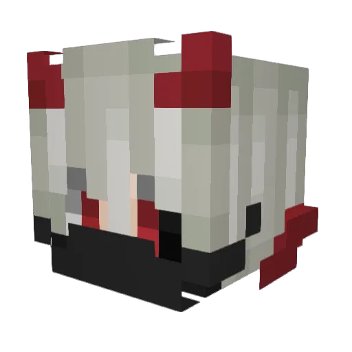 Samu_47 Minecraft avatar head, 3D render