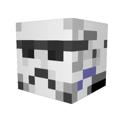 Samu_700 Minecraft avatar head, 3D render