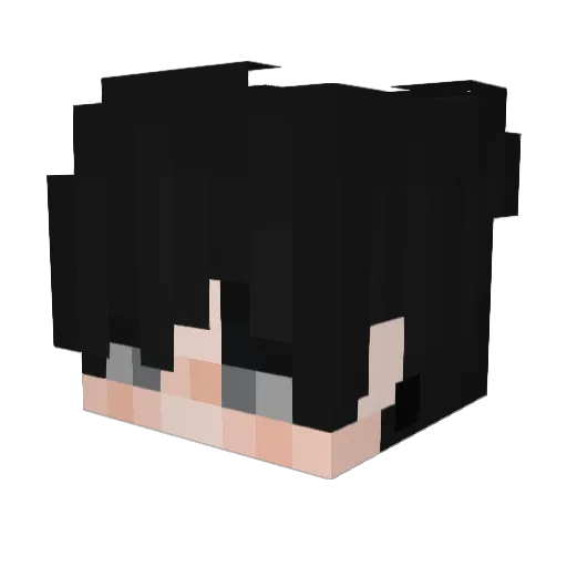 Samueele Minecraft avatar head, 3D render