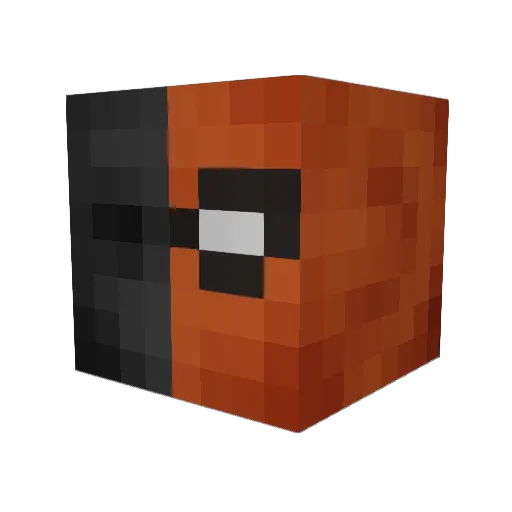 SamuelA05 Minecraft avatar head, 3D render
