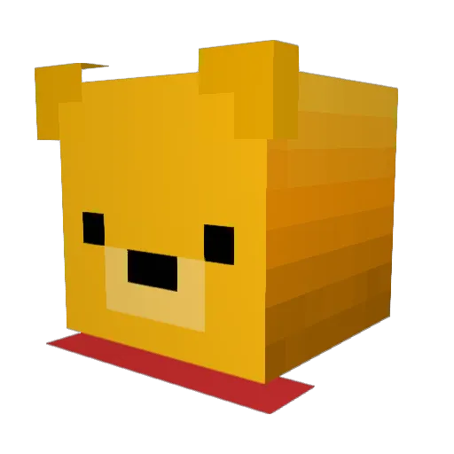 SamuelBowe Minecraft avatar head, 3D render