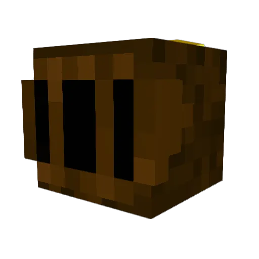 SamuelMF_Jackson Minecraft avatar head, 3D render