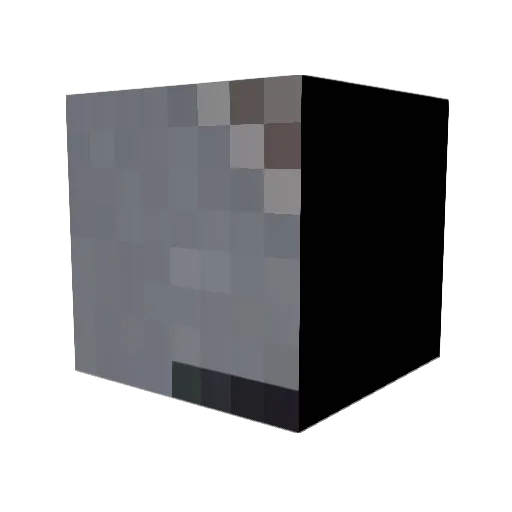 SamuelPaty Minecraft avatar head, 3D render