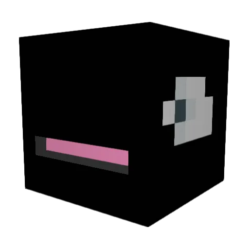 SamuelT28 Minecraft avatar head, 3D render