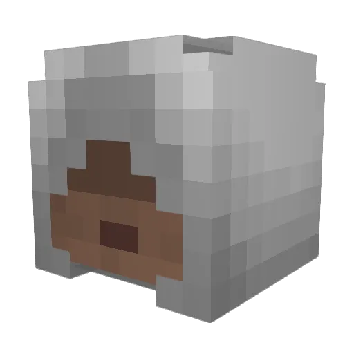 SamuelToyota Minecraft avatar head, 3D render