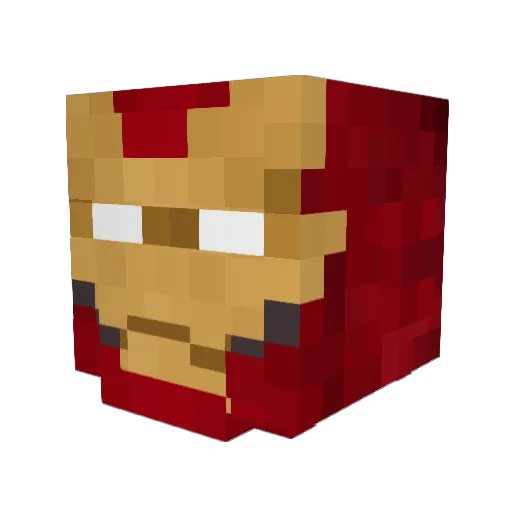 Samuel_23411 Minecraft avatar head, 3D render