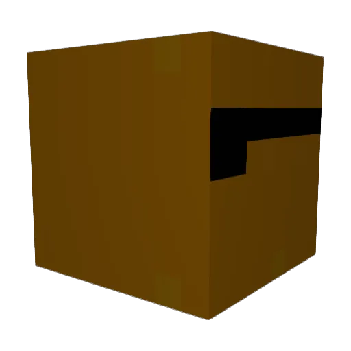 Samuelthedad Minecraft avatar head, 3D render