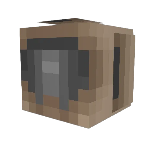 Samulion999 Minecraft avatar head, 3D render
