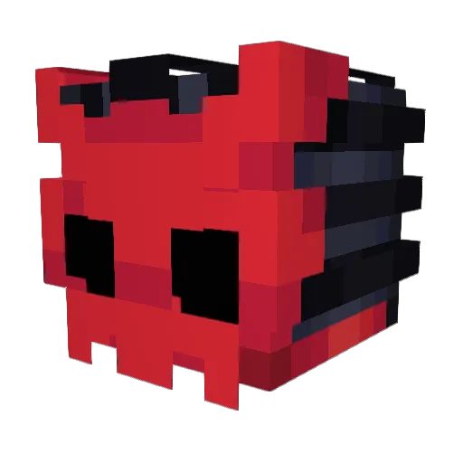 SamuraiHikaru Minecraft avatar head, 3D render