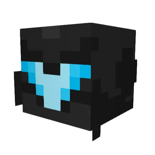 Samusfan117 Minecraft avatar head, 3D render