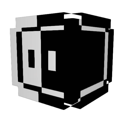 Samuzz09 Minecraft avatar head, 3D render
