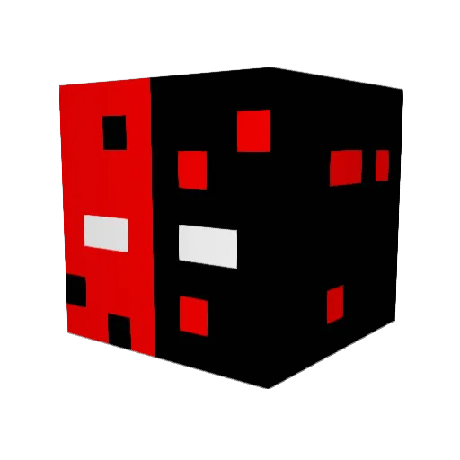 SamyFortnite Minecraft avatar head, 3D render