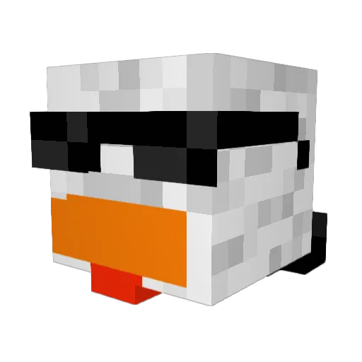 Samy_1220 Minecraft avatar head, 3D render