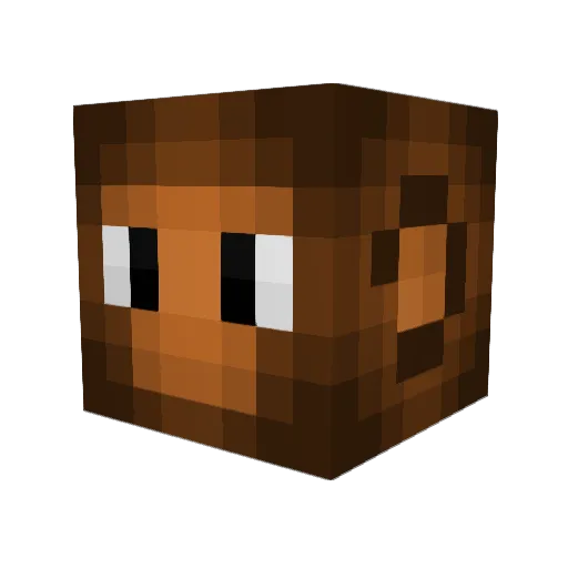 San226 Minecraft avatar head, 3D render