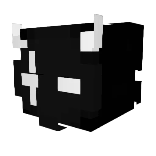 San4ous Minecraft avatar head, 3D render