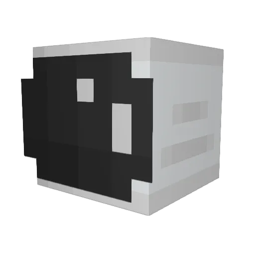 SanBernardo Minecraft avatar head, 3D render