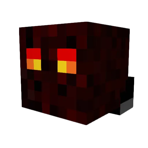 SanFre10 Minecraft avatar head, 3D render