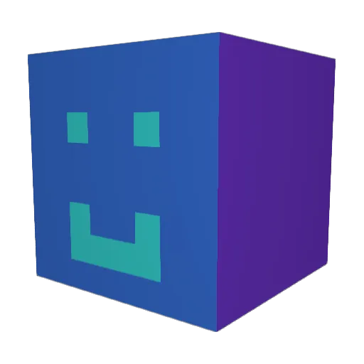 SanMelonti Minecraft avatar head, 3D render
