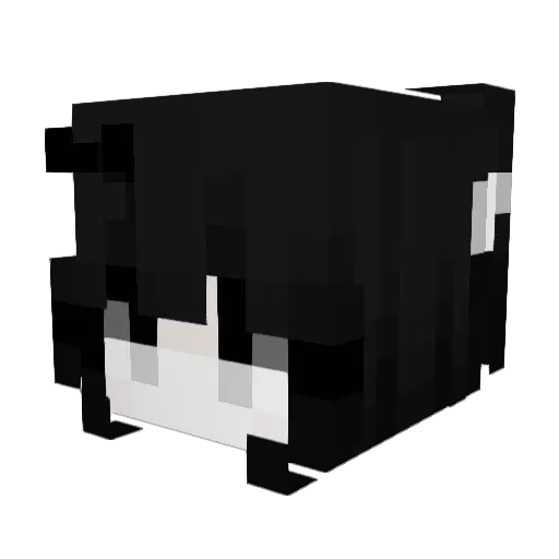 SanXeneon Minecraft avatar head, 3D render