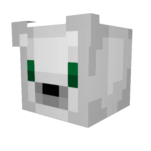 San_On_The_Edge Minecraft avatar head, 3D render