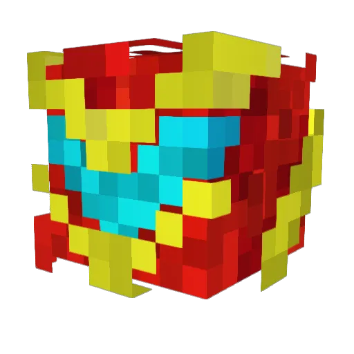 Sanai004 Minecraft avatar head, 3D render